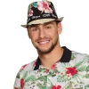 CHAPEAU BORSALINO IBIZA HIBISCUS
