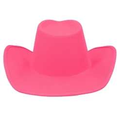 CHAPEAU COWBOY FESTIF FLUO UV ROSE ADULTE