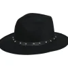 CHAPEAU COWBOY FEUTRINE CLOUS NOIR ADULTE