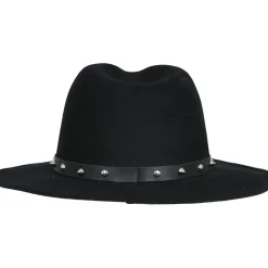 CHAPEAU COWBOY FEUTRINE CLOUS NOIR ADULTE