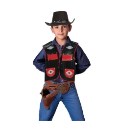 CHAPEAU COWBOY FEUTRINE MARRON ENFANT