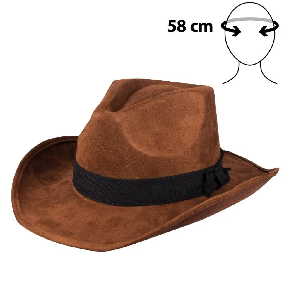 CHAPEAU COWBOY INDIANA ADULTE