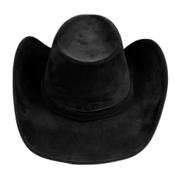 CHAPEAU COWBOY WYOMING NOIR ADULTE