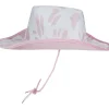CHAPEAU COWGIRL BLANC ROSE FEMME
