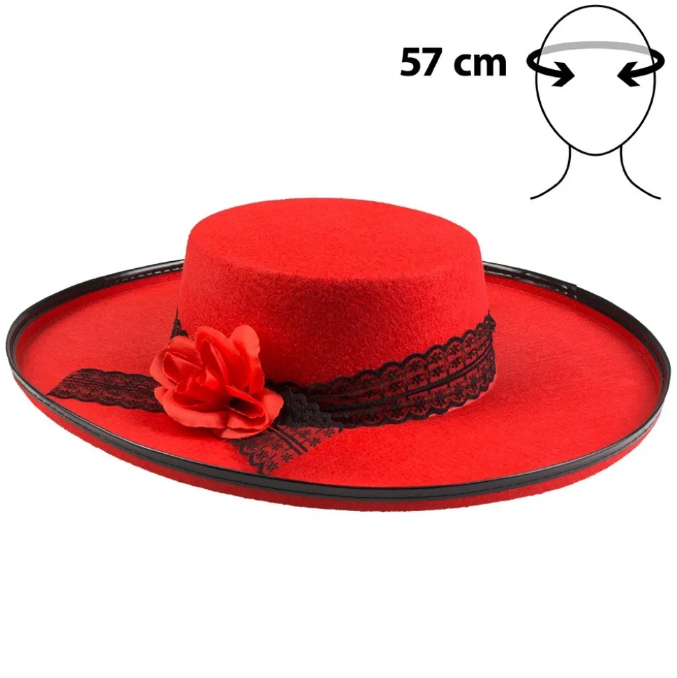 CHAPEAU DANSEUSE ESPAGNOLE ADULTE