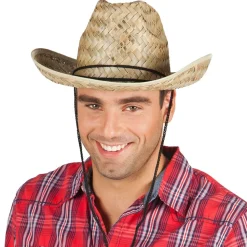 CHAPEAU DE COWBOY PAILLE
