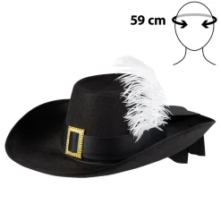CHAPEAU DE MOUSQUETAIRE