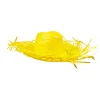 CHAPEAU DE PAILLE COWBOY HAWAÏEN ADULTE