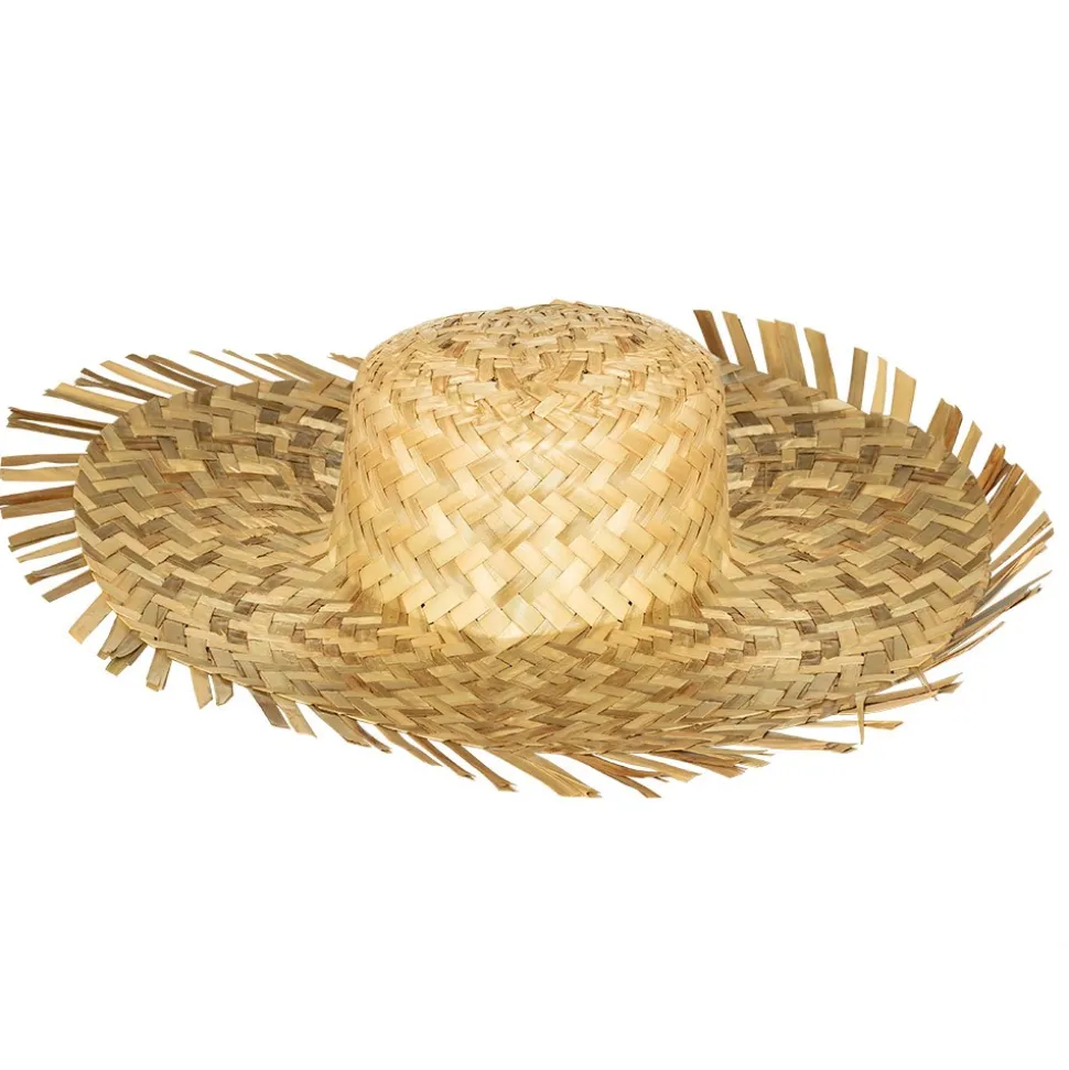 CHAPEAU DE PAILLE HAVANA ADULTE