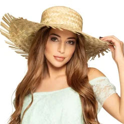 CHAPEAU DE PAILLE HAVANA ADULTE