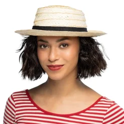 CHAPEAU PAILLE CANOTIER ADULTE