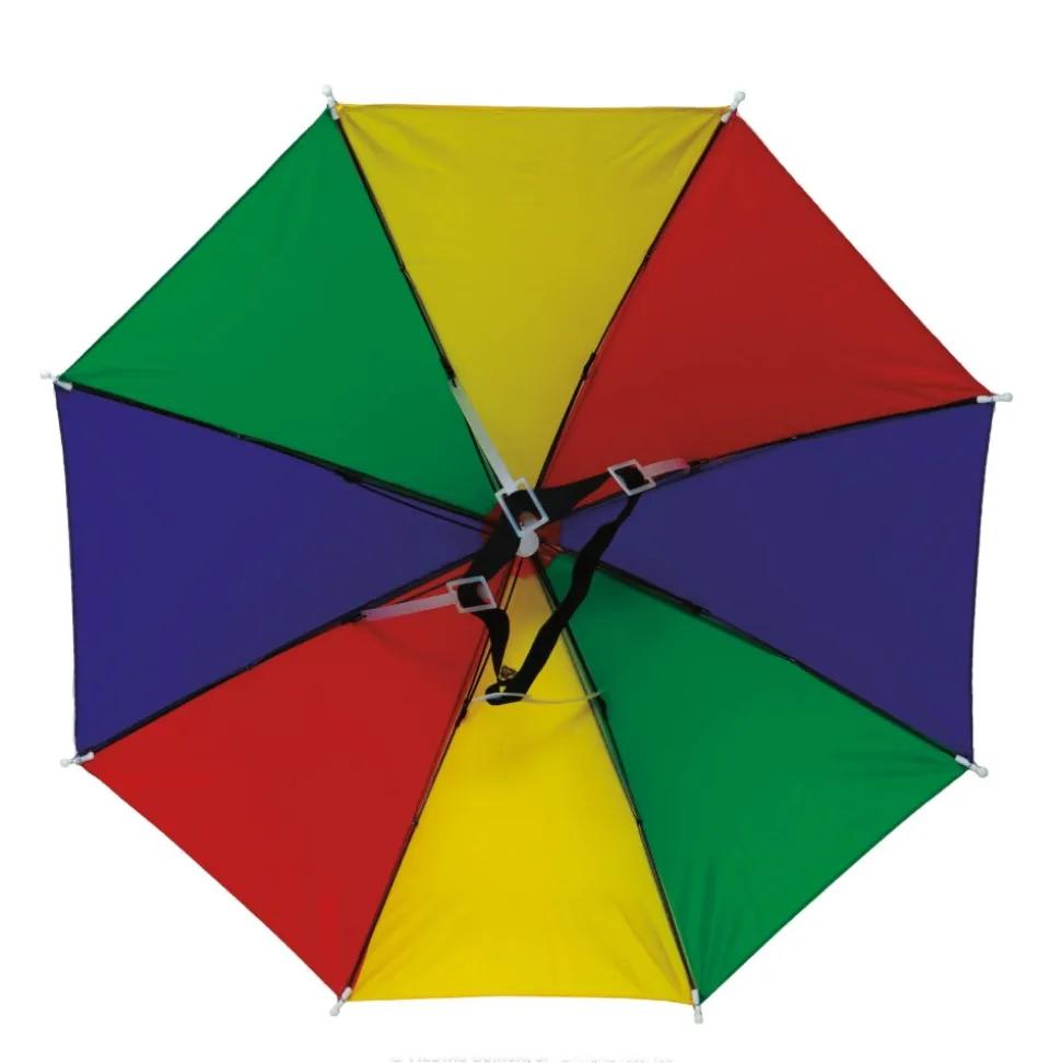 CHAPEAU PARAPLUIE PLIABLE 55CM MULTICOLORE