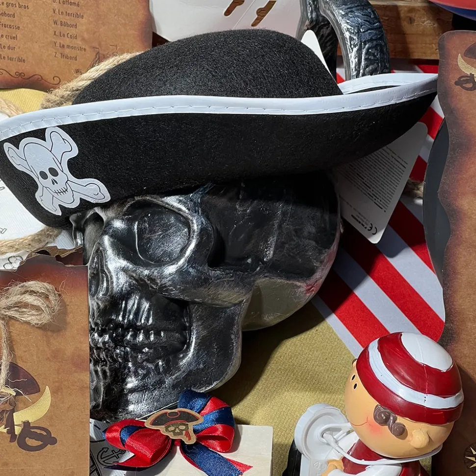 CHAPEAU PIRATE FEUTRE ENFANT