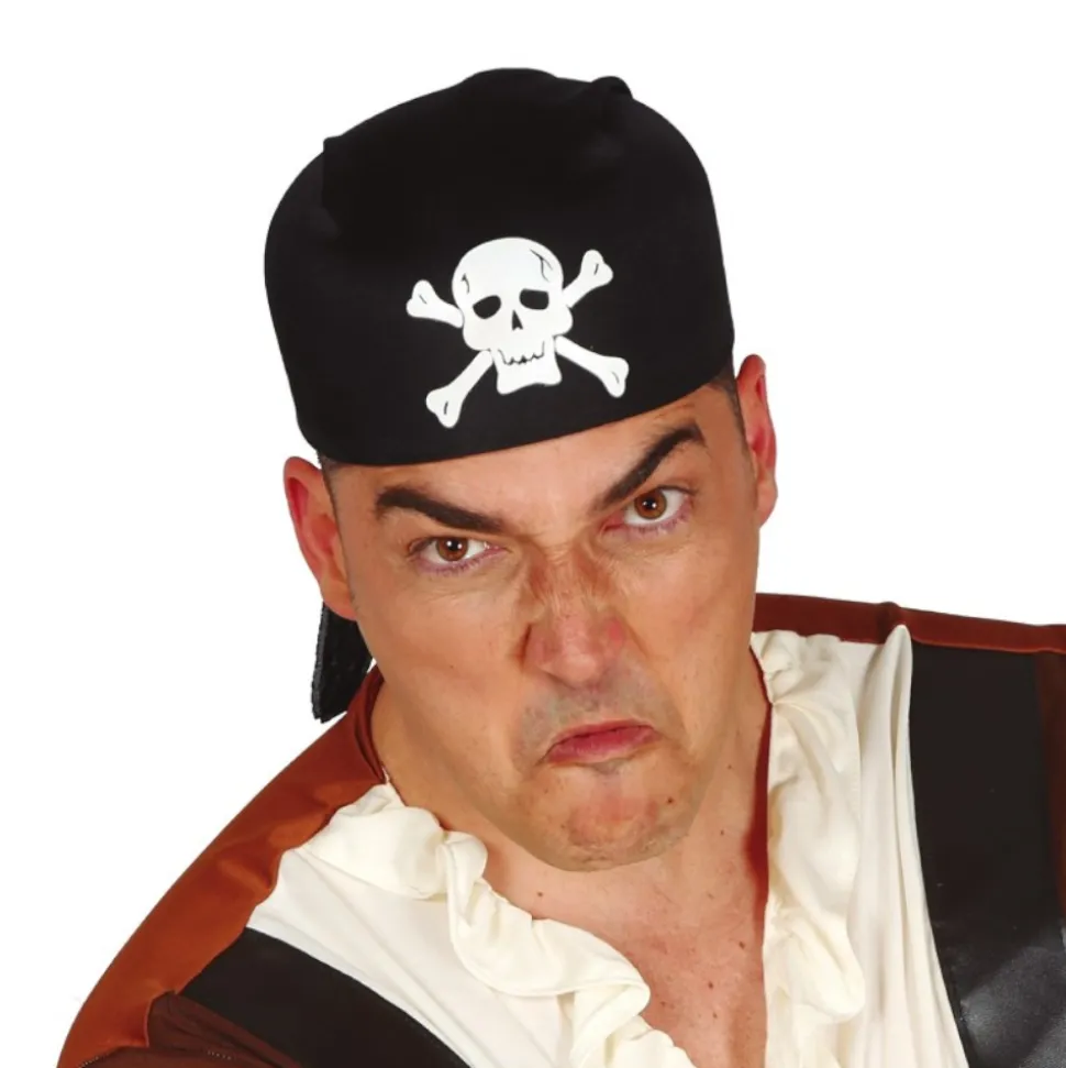 CHAPEAU TOILE PIRATE
