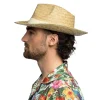 CHAPEAU TRIBLY PAILLE TRESSÉ ESTIVAL ADULTE
