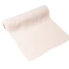 CHEMIN DE TABLE GAZE DE COTON 30CMX3M CRÈME