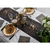 CHEMIN DE TABLE INTISSÉ ÂGE 18 ANS 30CMX5M NOIR