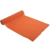 CHEMIN DE TABLE MOUSSELINE 28CMX5M ORANGE BRÛLÉ