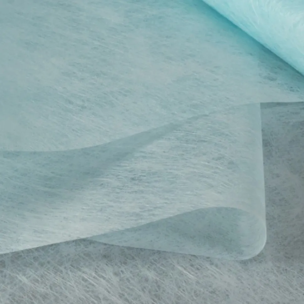 CHEMIN DE TABLE ROMANCE 30CMX10M BLEU PASTEL