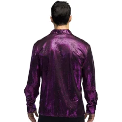 CHEMISE FUNKY POURPRE ADULTE