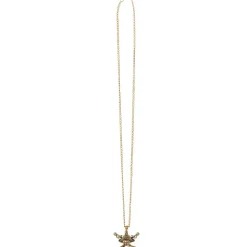 COLLIER CHAINE PENDENTIF PIRATE OR ADULTE
