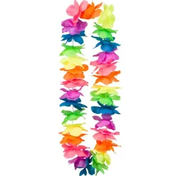 COLLIER HAWAÏEN PREMIUM MULTICOLORE