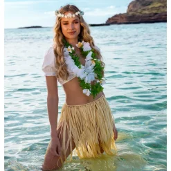 COLLIER HAWAÏ LULANI BLANC
