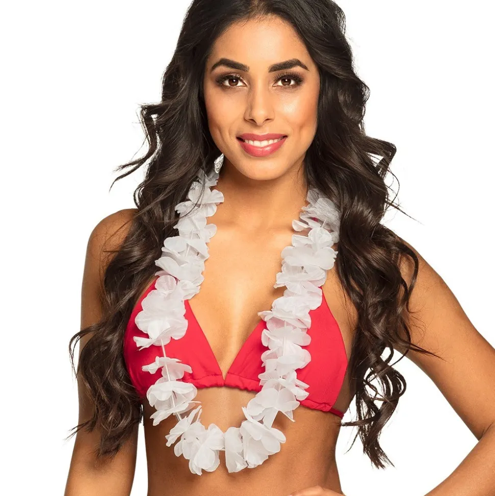COLLIER HAWAÏ OHANA - BLANC