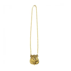 COLLIER SPÉCIAL POLICE OR