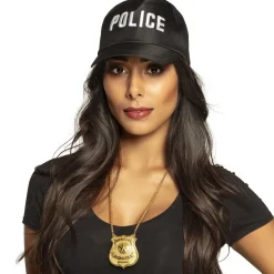 COLLIER SPÉCIAL POLICE OR