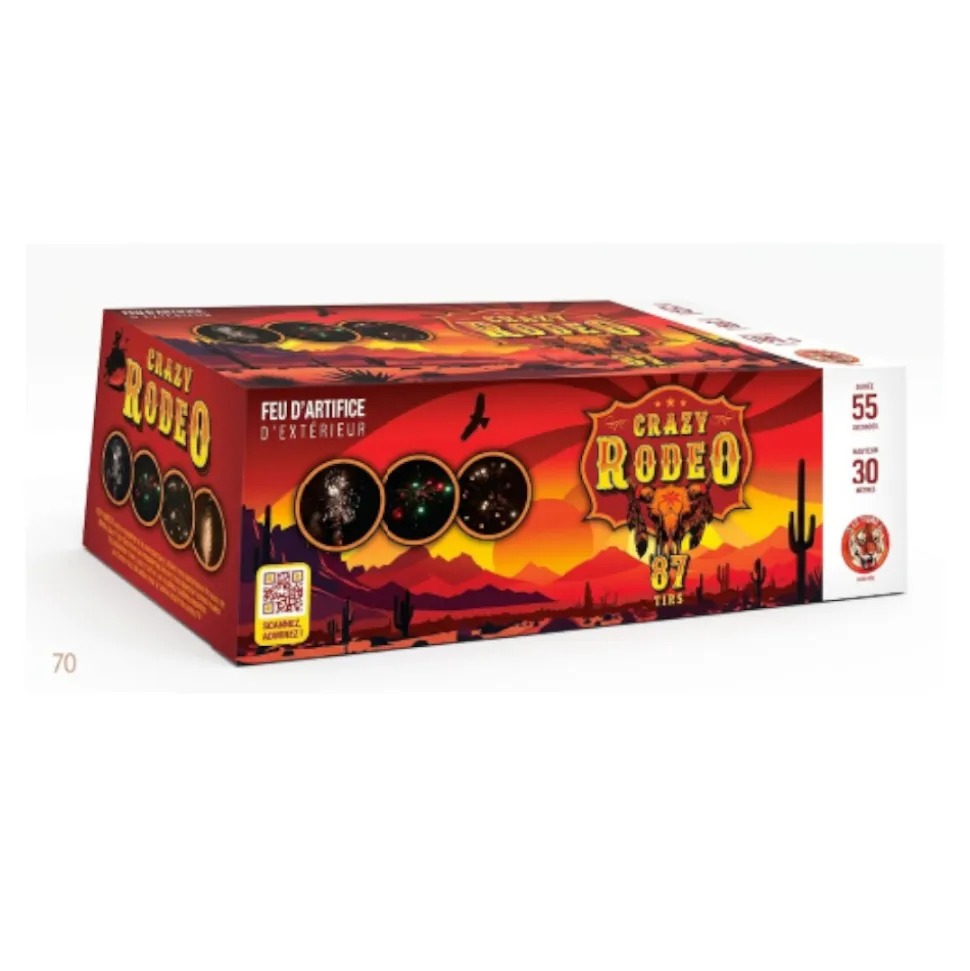 COMPACT CRAZY RODEO 87 COUPS - F2