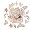 100 CONFETTIS ANNIVERSAIRE PASTEL PARTY 1.5-5CM