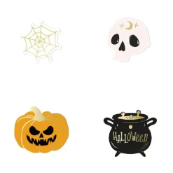 60 CONFETTIS CARTON TABLE HALLOWEEN FRAYEUR 4CM