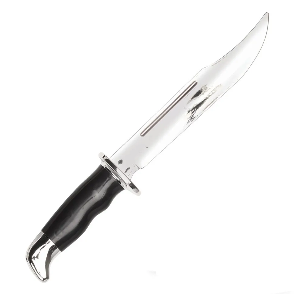 COUTEAU ASSASSIN 33CM ARGENT CROMÉ