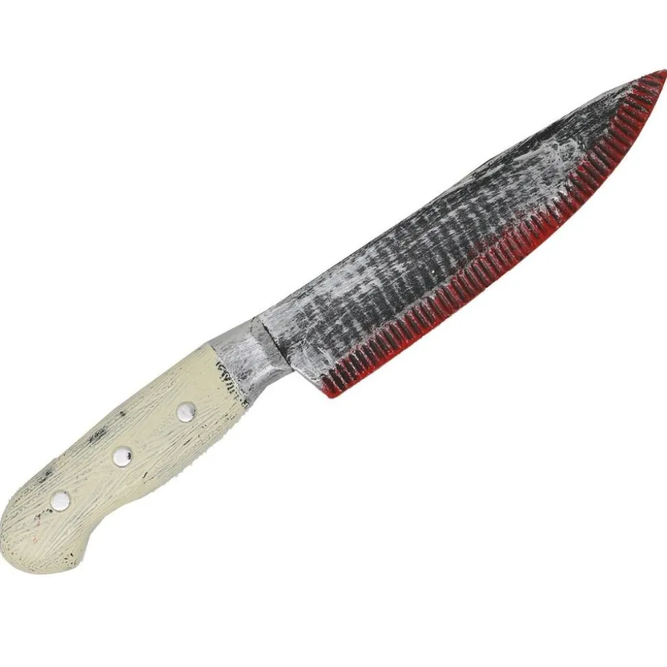 COUTEAU CUISINE CAMPAGNE JOUET LAME SANG 33CM