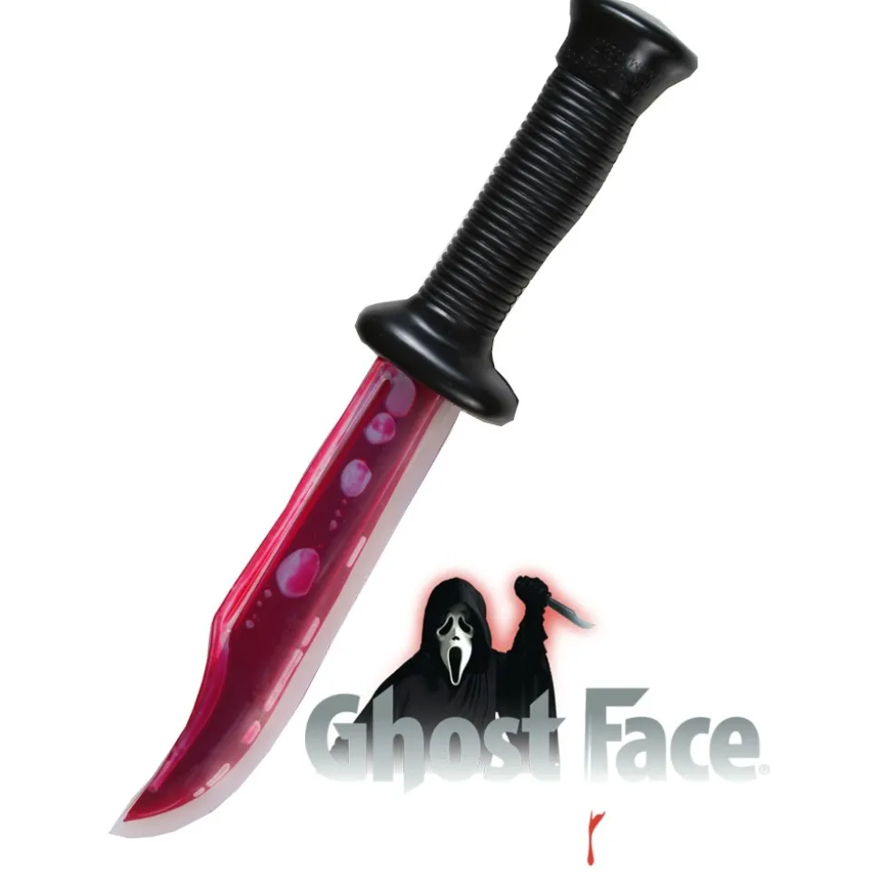 COUTEAU SANGUINOLENT GHOST FACE 33CM