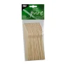 25 COUTEAUX BOIS BIODÉGRADABLE 16.5CM NATUREL