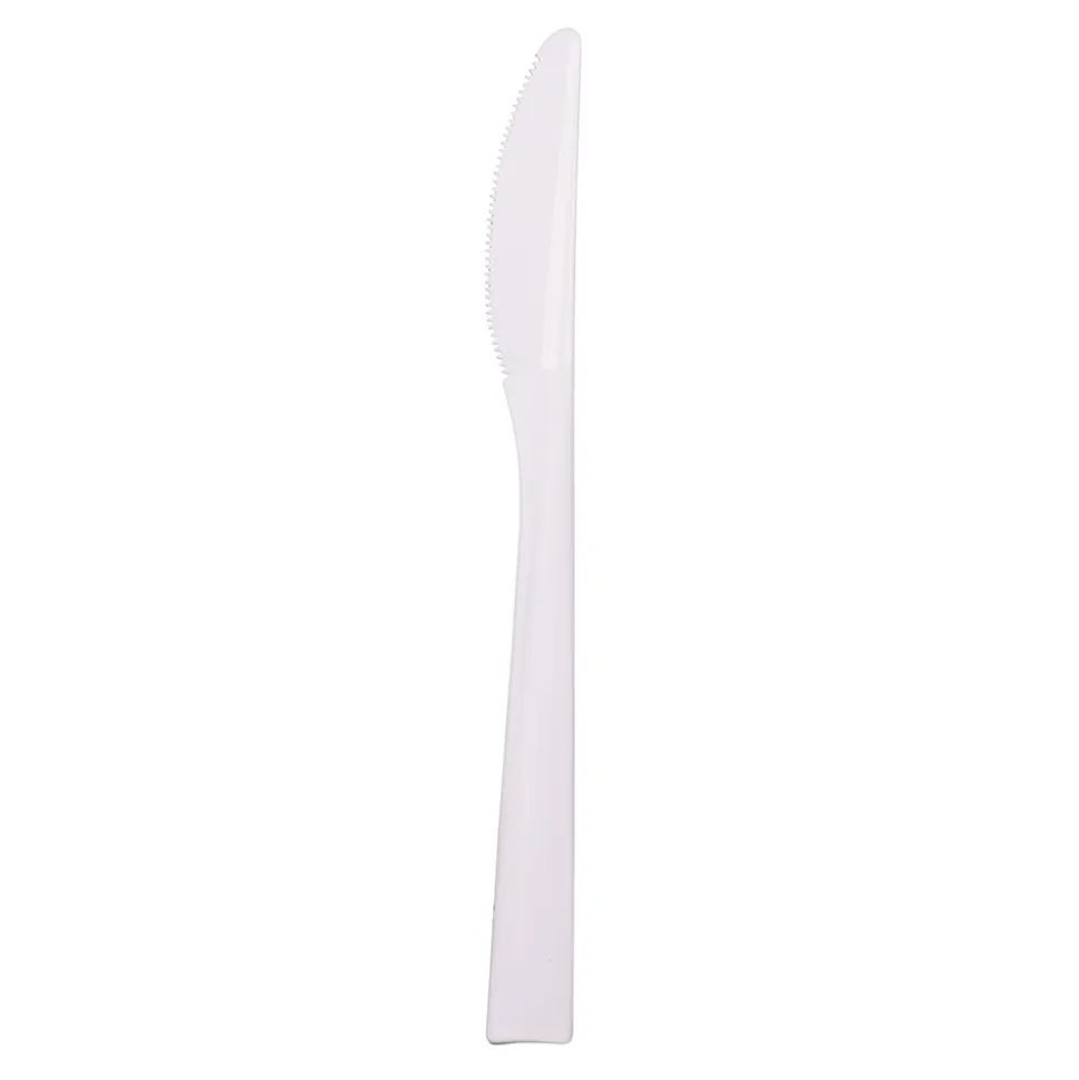 10 COUTEAUX RÉUTILISABLES ET INCASSABLES 18CM