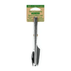 3 COUVERTS FOURCHETTE COUTEAU CUILLÈRE INOX
