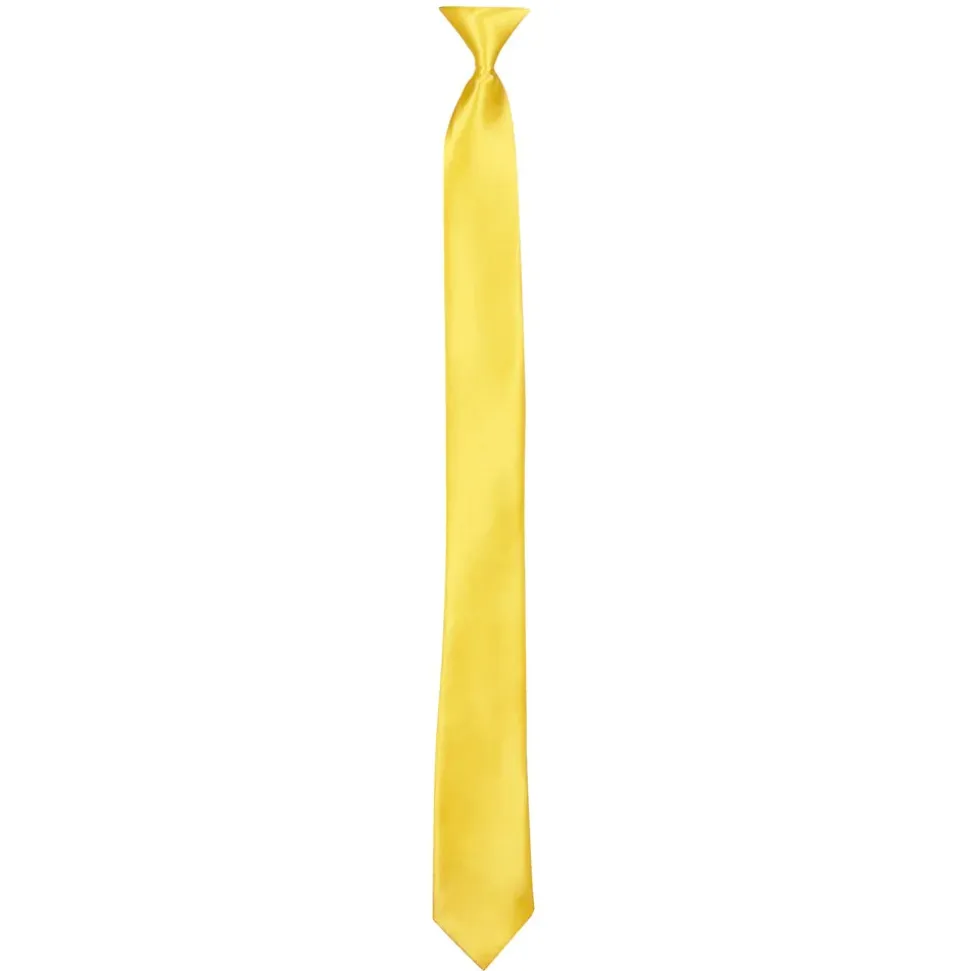 CRAVATE COULEUR FLUO BRILLANT 50CM