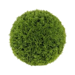 CYPRÈS ARTIFICIEL BOULE VÉGÉTALE 27CM VERT