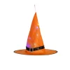 DÉCORATION CHAPEAU SORCIÈRE LUMINEUX 38CM