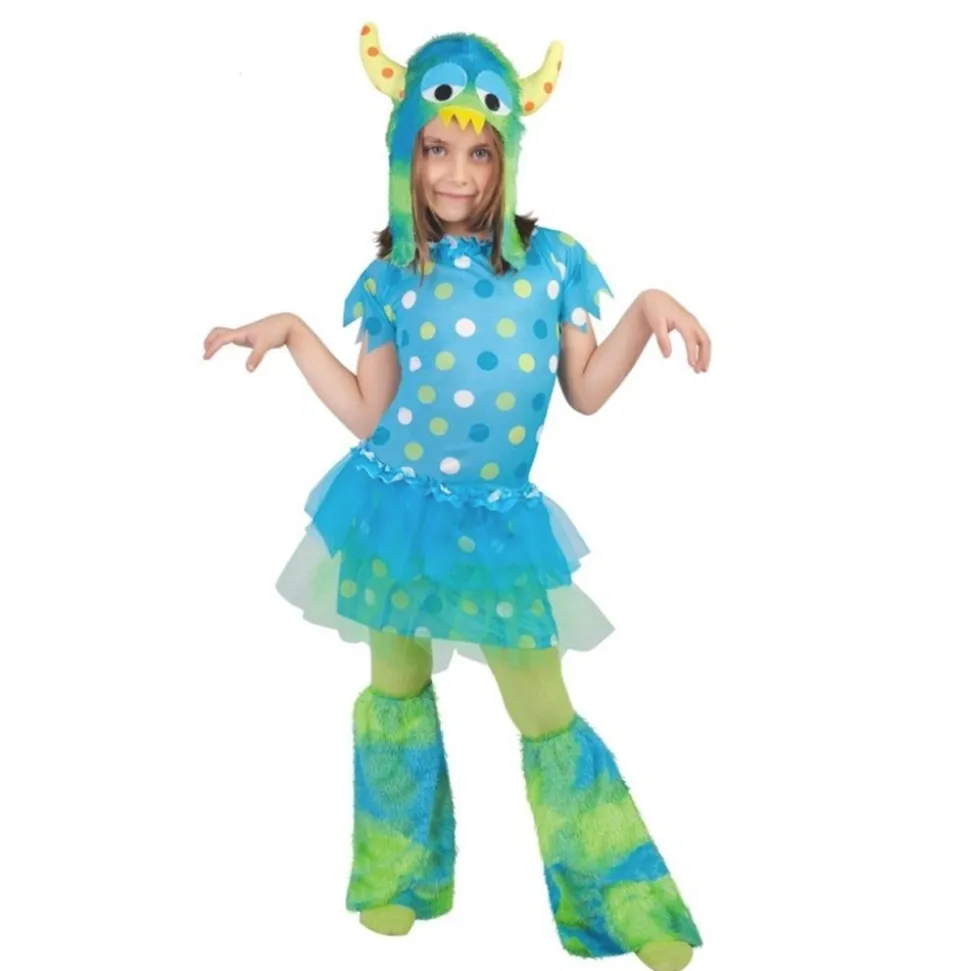 DEGUISEMENT PETIT MONSTRE VERT FILLE