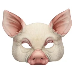 DEMI-MASQUE COCHON PORCELET EVA SOUPLE