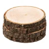 4 DESSOUS DE VERRE EN BOIS 10 CM