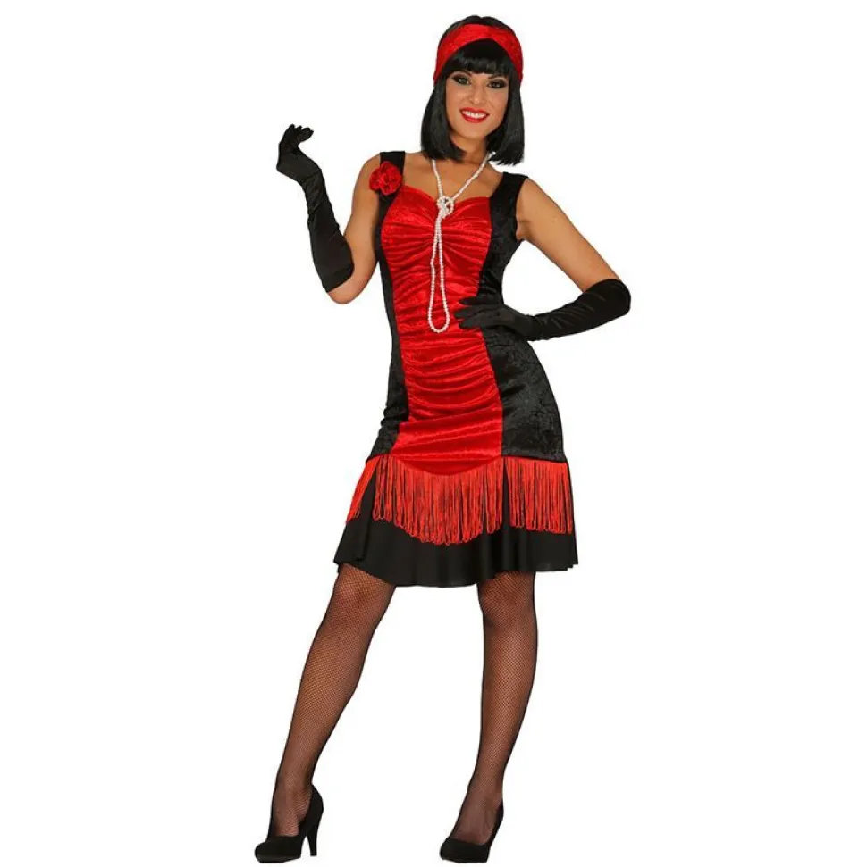 DÉGUISEMENT CHARLESTON ROUGE ADULTE