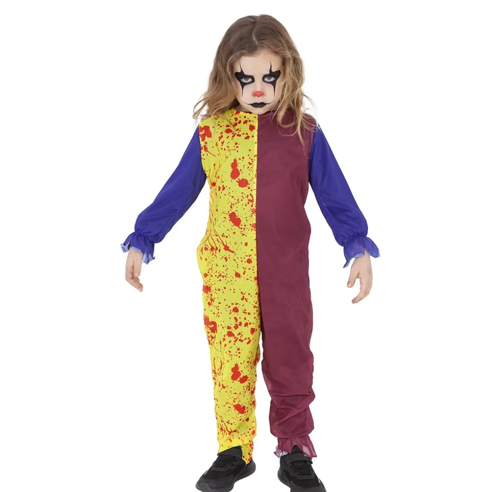 DÉGUISEMENT CLOWN COMBINAISON ENSANGLANTÉ ENFANT