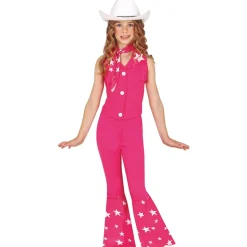 DÉGUISEMENT COWGIRL MANNEQUIN FASHION ROSE FILLE