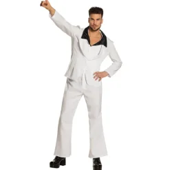 DÉGUISEMENT DISCO TONY COSTUME BLANC HOMME