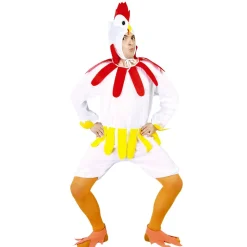 DÉGUISEMENT HUMORISTIQUE POULE BLANCHE ADULTE
